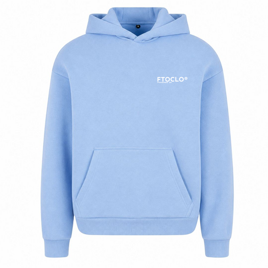 BASIC HOODIE V2 - powder blue