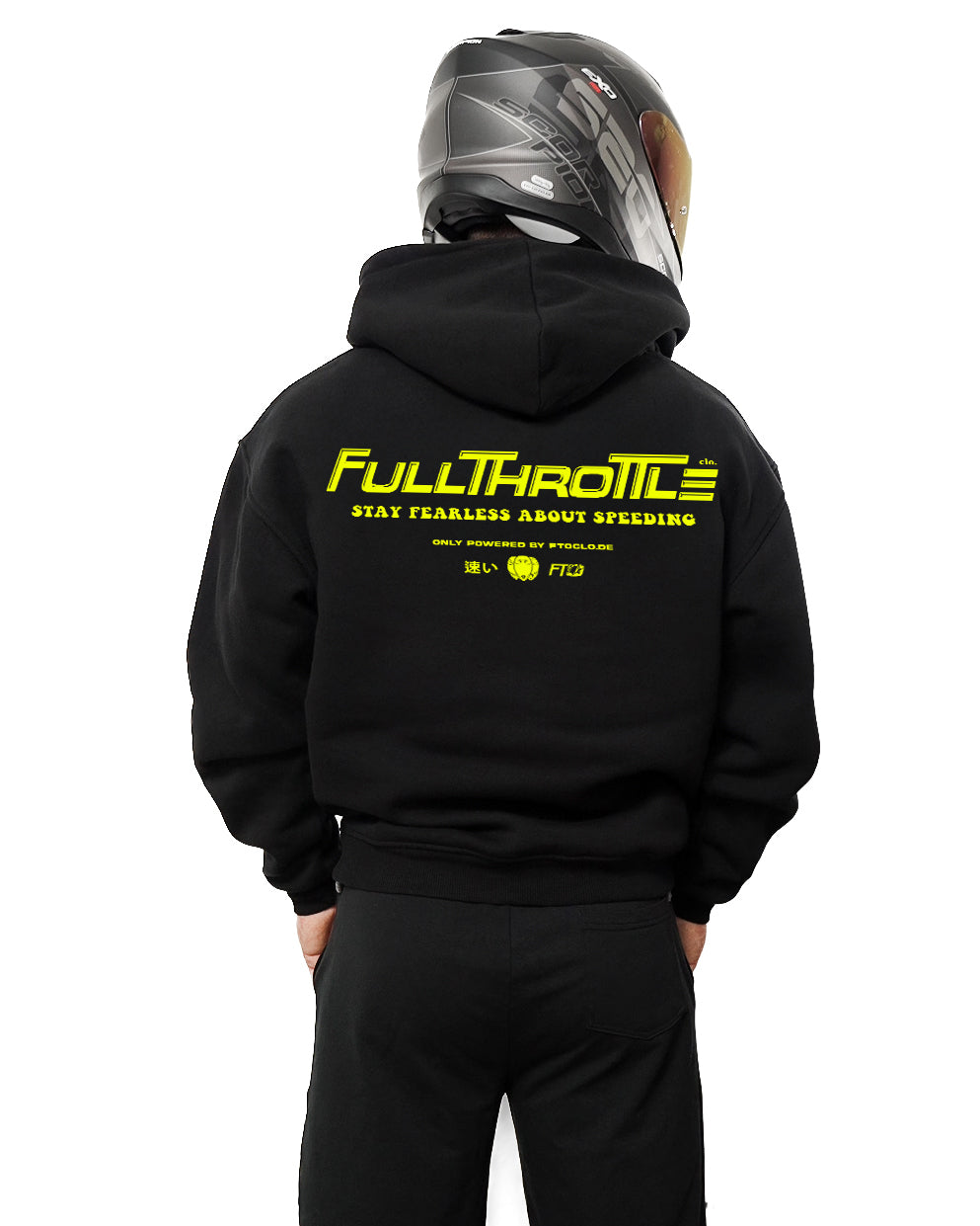 NEON YELLOW BASIC HOODIE