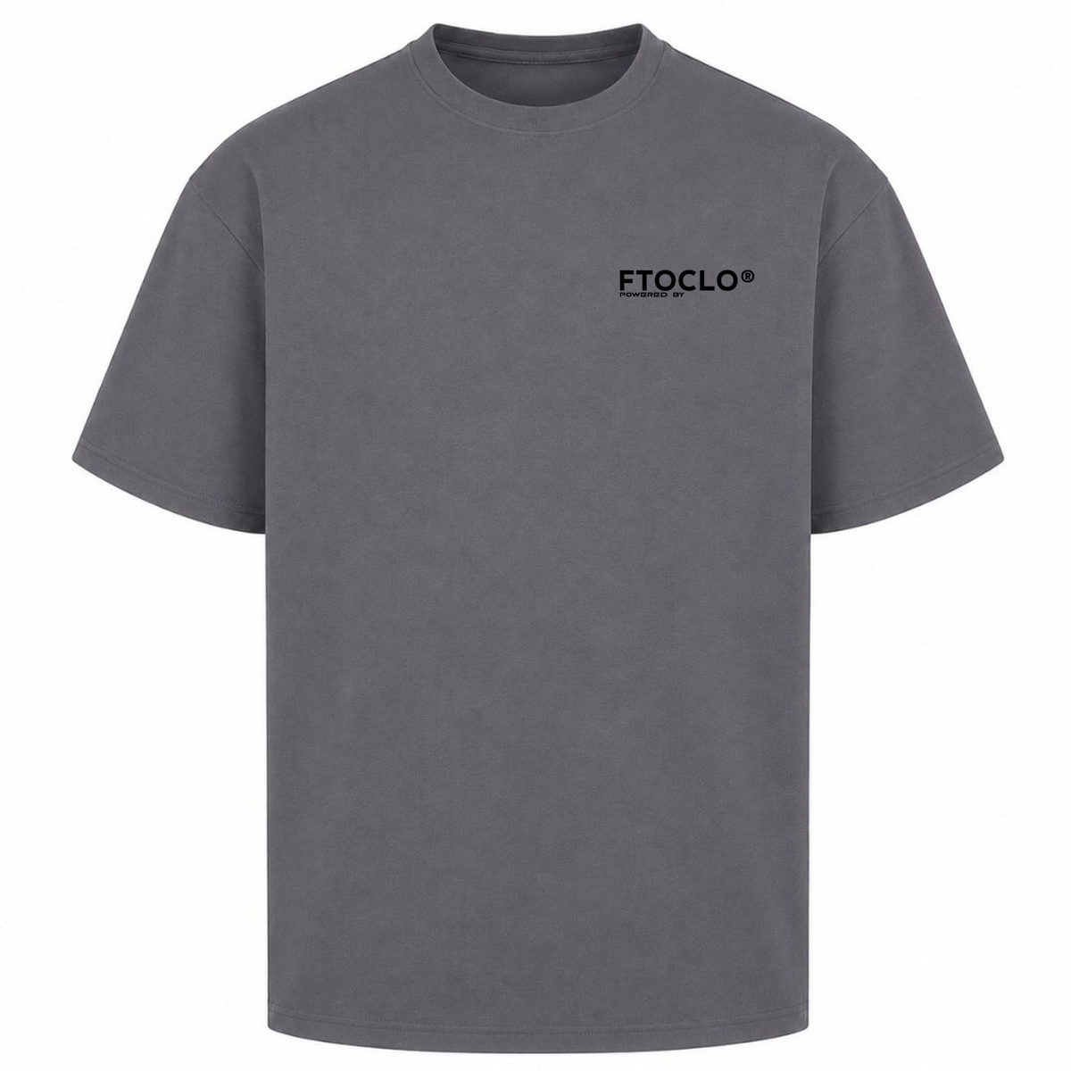 BASIC ZIPPER V2 Oversized Shirt - dark grey 