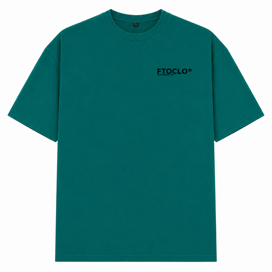 BASIC ZIPPER V2 Oversized Shirt - Green