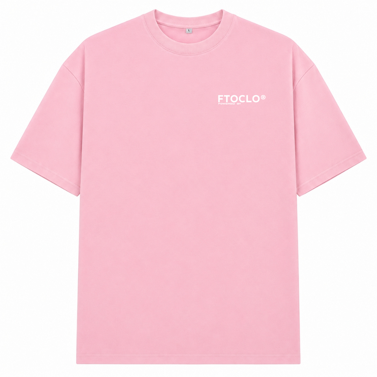BASIC ZIPPER V2 Oversized Shirt - Soft Pink 