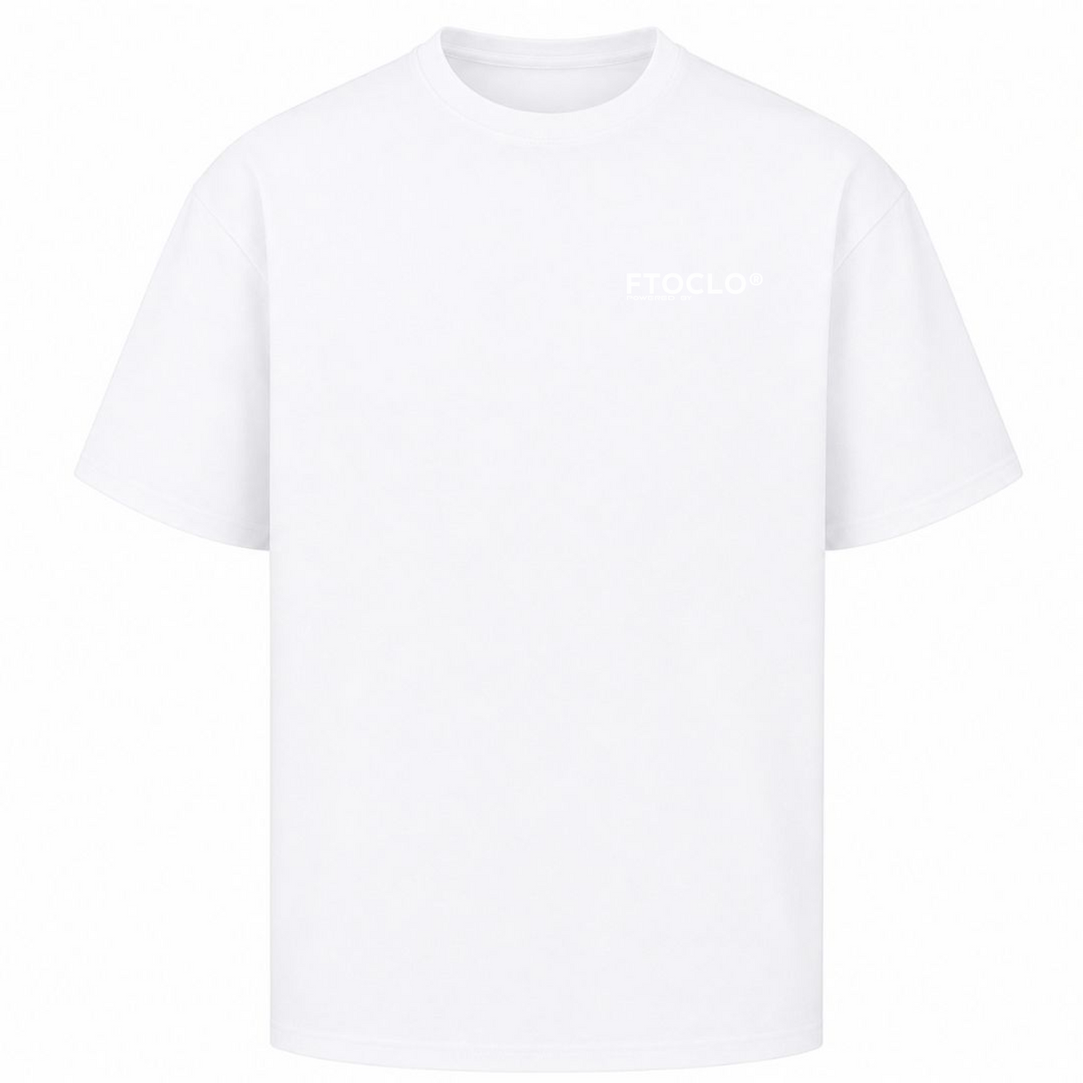BASIC ZIPPER V2 Oversized Shirt - Weiß
