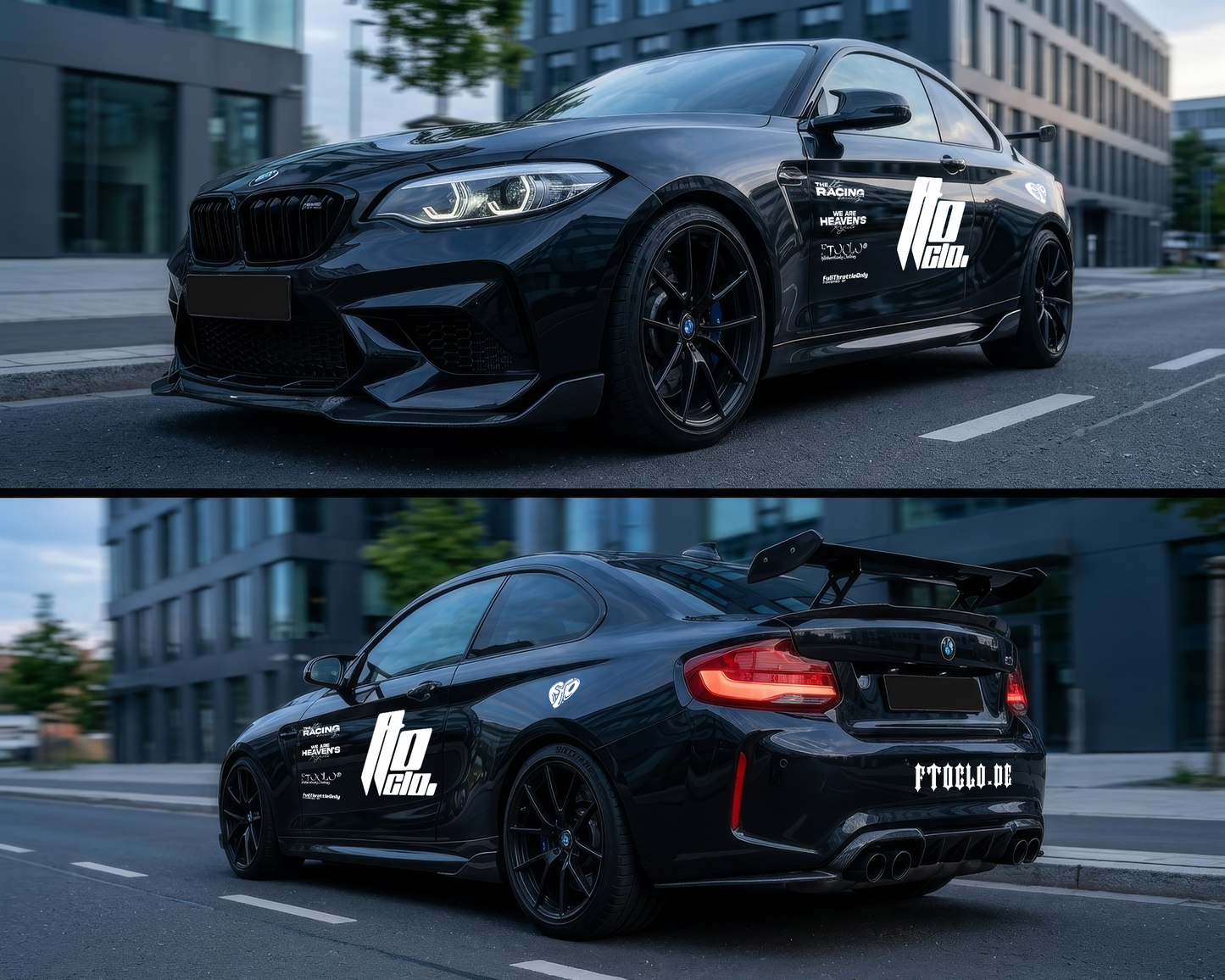 CAR STICKER-SET