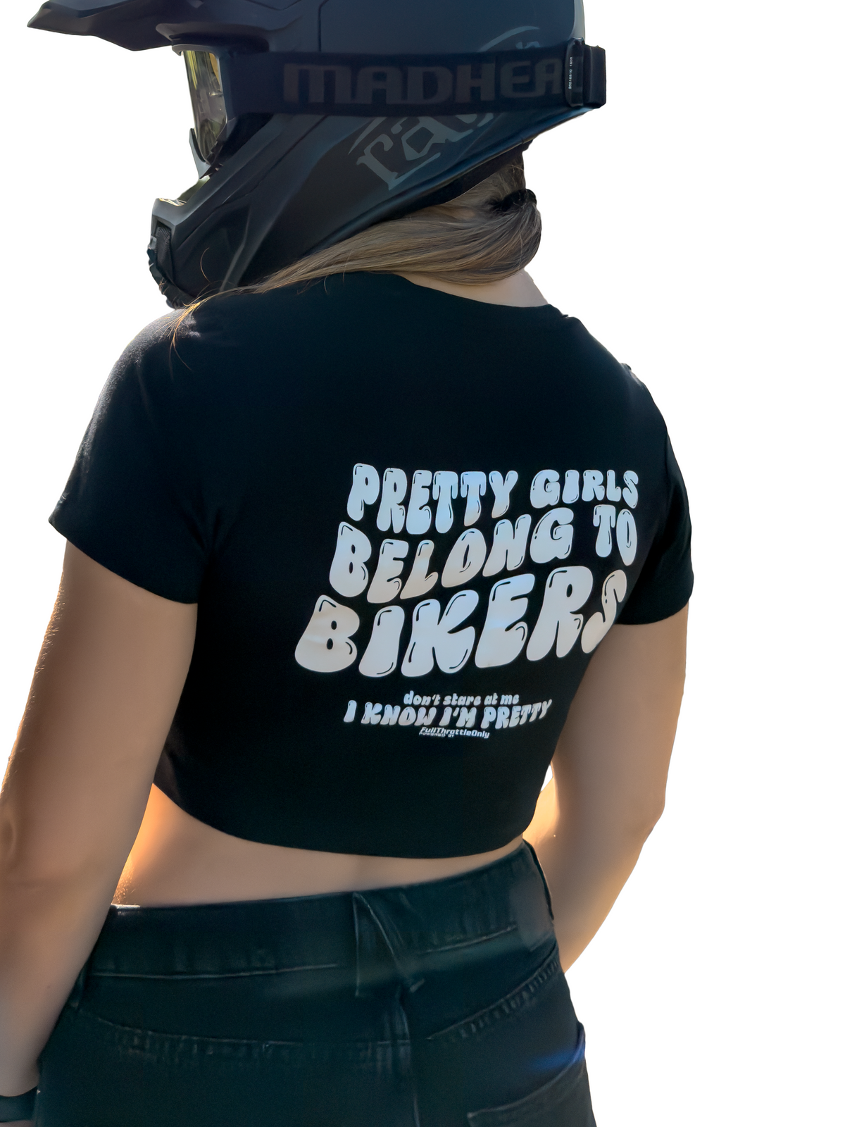 PRETTY CROPPED TEE