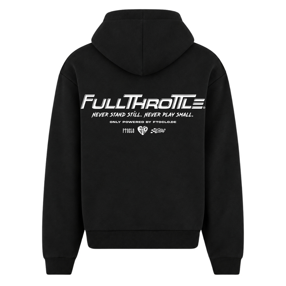 BASIC ZIPPER V2 - Black - Rueckseite