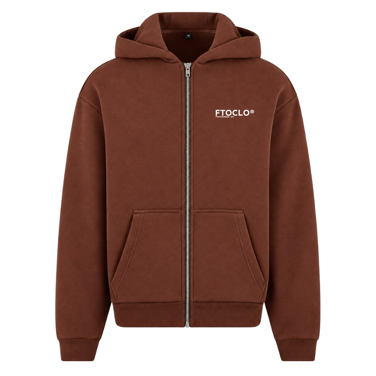 BASIC ZIPPER V2 - Chocolate Brown