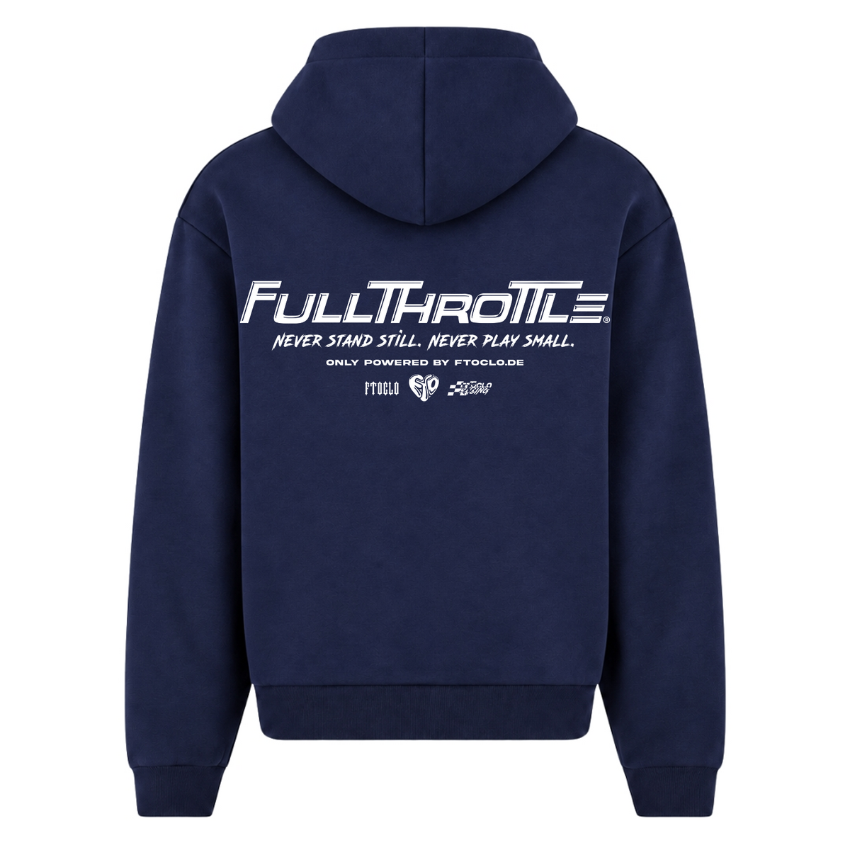 BASIC ZIPPER V2 - Navy - Rueckseite