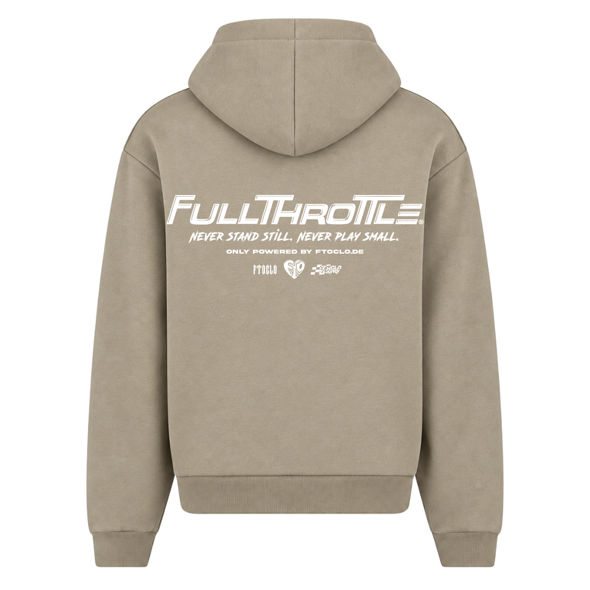 BASIC ZIPPER V2 - Pale Olive - Rueckseite