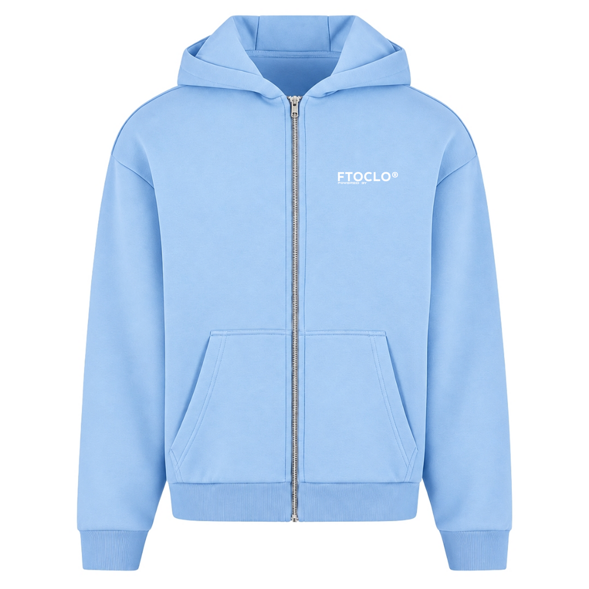 BASIC ZIPPER V2 - Powder Blue