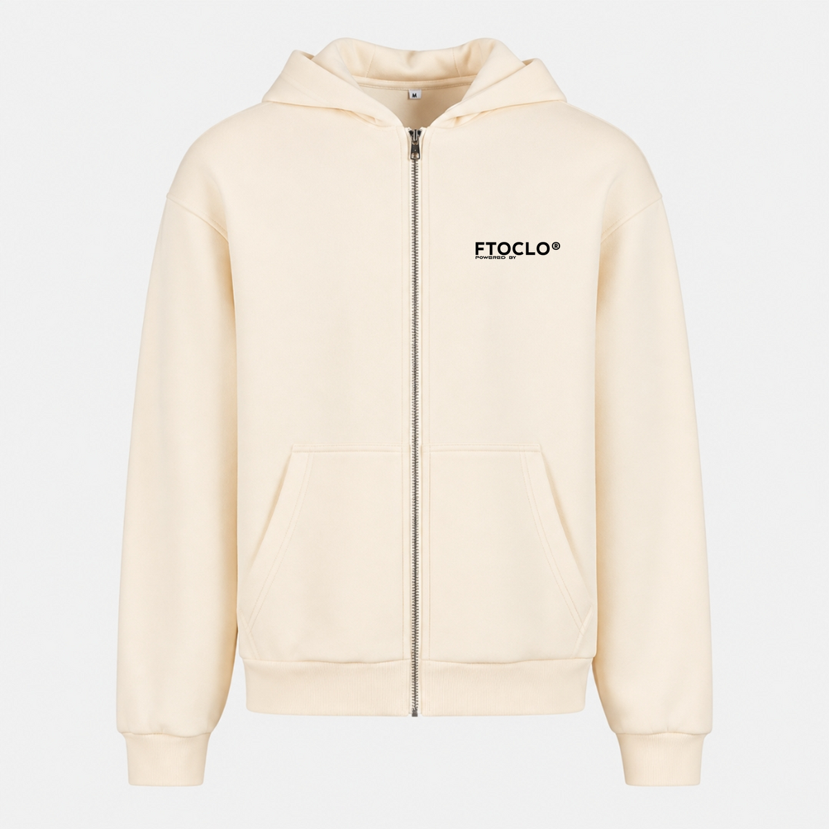 BASIC ZIPPER V2 - White Sand