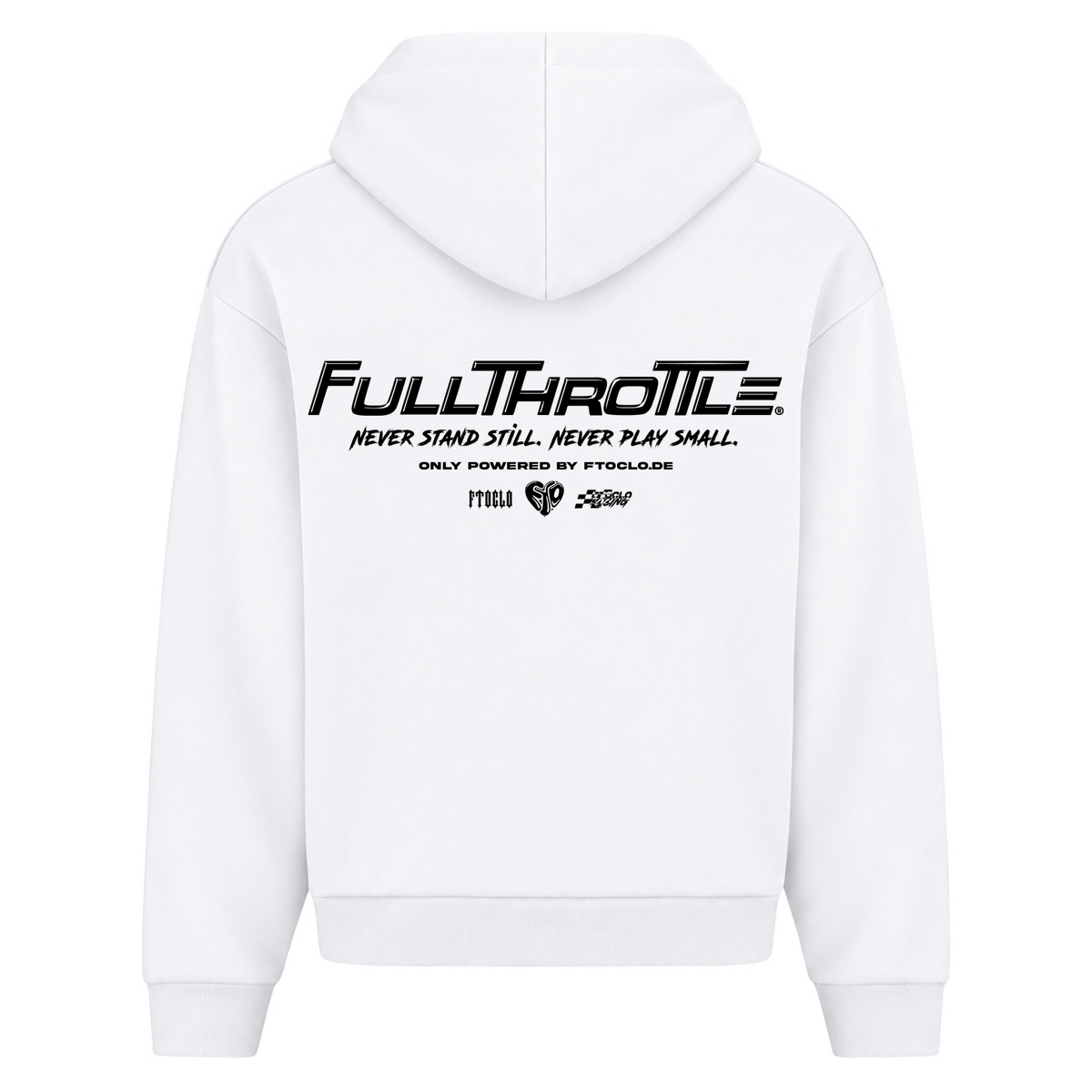 BASIC ZIPPER V2 - White - Rueckseite
